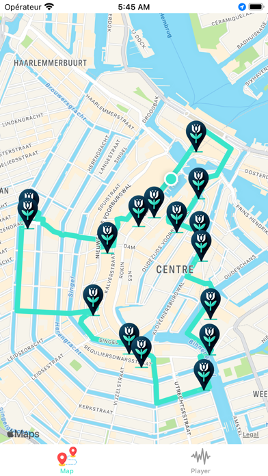 Screenshot #1 pour Amsterdam Audio Tour