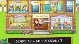 sweet baby girl school cleanup iphone screenshot 1