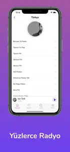 Türkçe Radyo FM Turkish Radio screenshot #5 for iPhone
