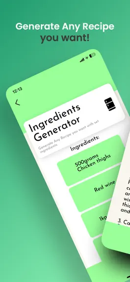 Game screenshot ForkFull: Recipe Generator hack