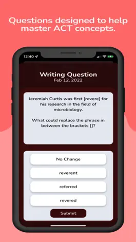 Game screenshot ACT Daily: Exam Prep and More hack