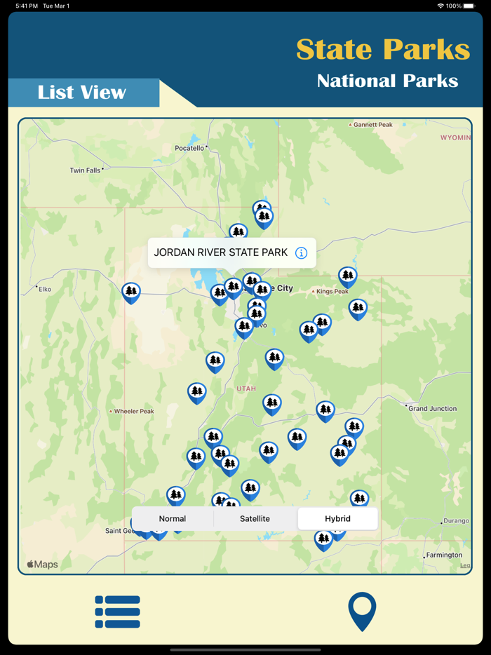 Utah - State and National Parks