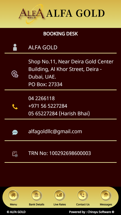 ALFA GOLD LIVE Screenshot
