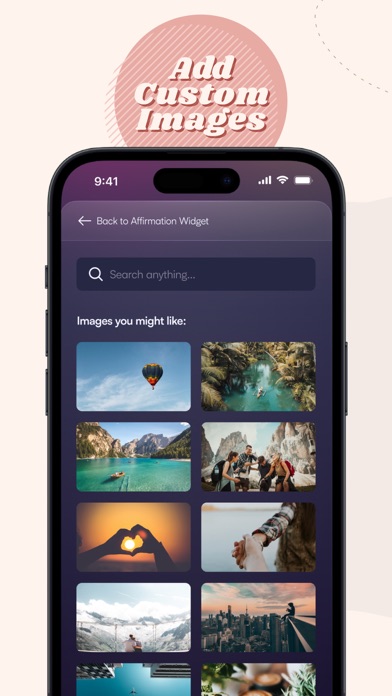 Affirmation Widget Screenshot