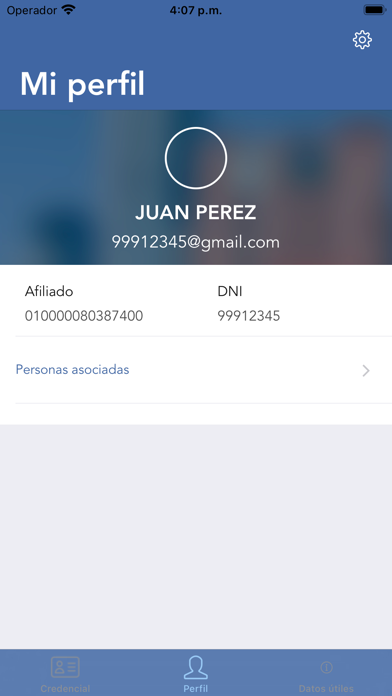 Credencial Digital FEMEDICA Screenshot