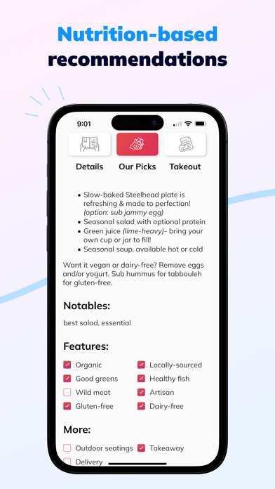 Healthy Anywhere: Food, Dining Screenshot