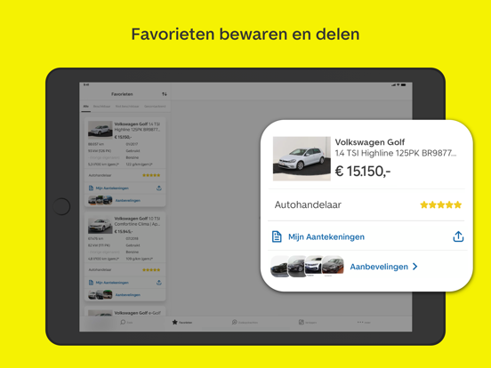 AutoScout24: auto kopen iPad app afbeelding 5