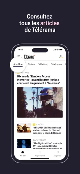 Game screenshot Télérama | Programme TV, Films hack