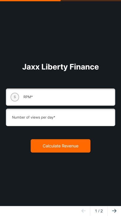 Jaxx Liberty Wallet Trade Screenshot