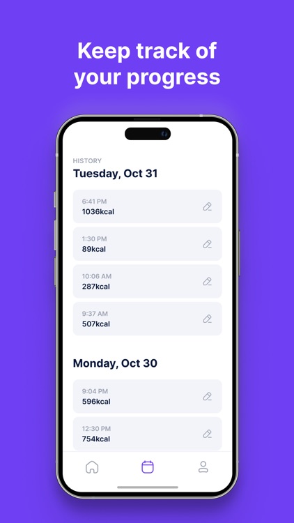 Simple Calorie Tracker
