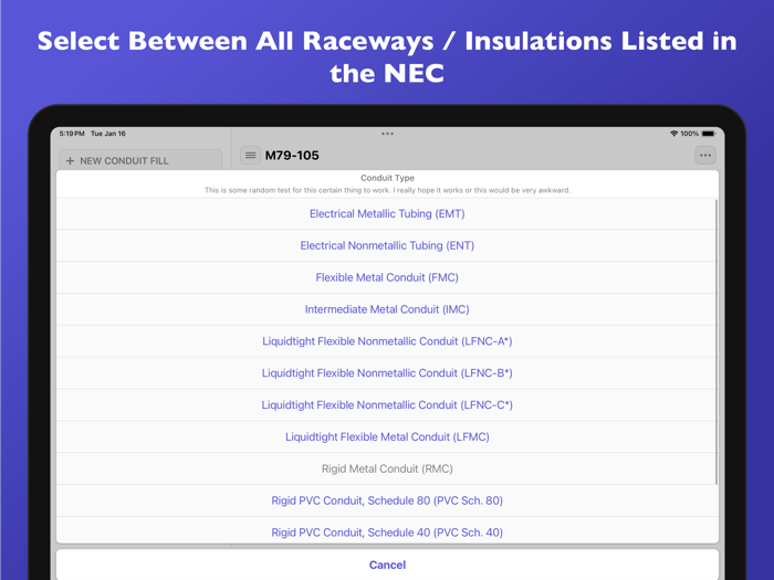 Derated Conduit Fill