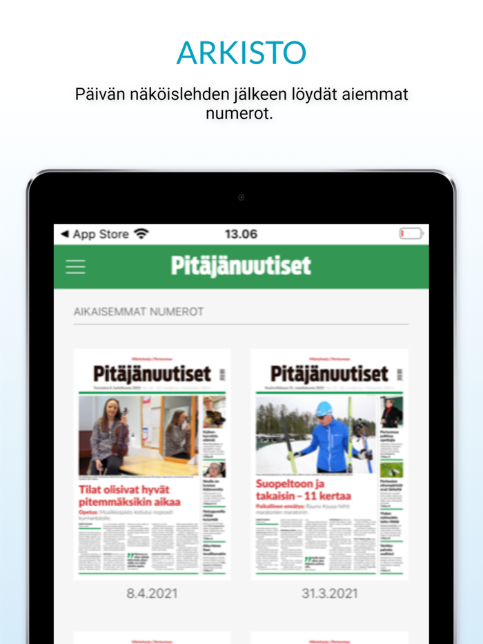 Pitäjänuutiset päivän lehti