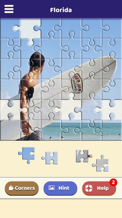 Florida Jigsaw Puzzle Screenshot