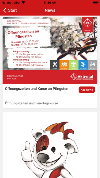 Osnabrücker Sportclub Screenshot