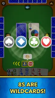 crazy eights: card games iphone screenshot 3