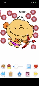 A Valentine's Day Coloring App screenshot #3 for iPhone