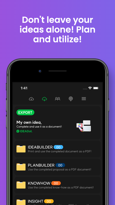 IDEADot._Idea & Plan with GPT. Screenshot