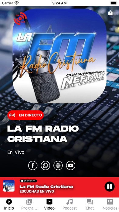 La FM Radio Cristiana Screenshot