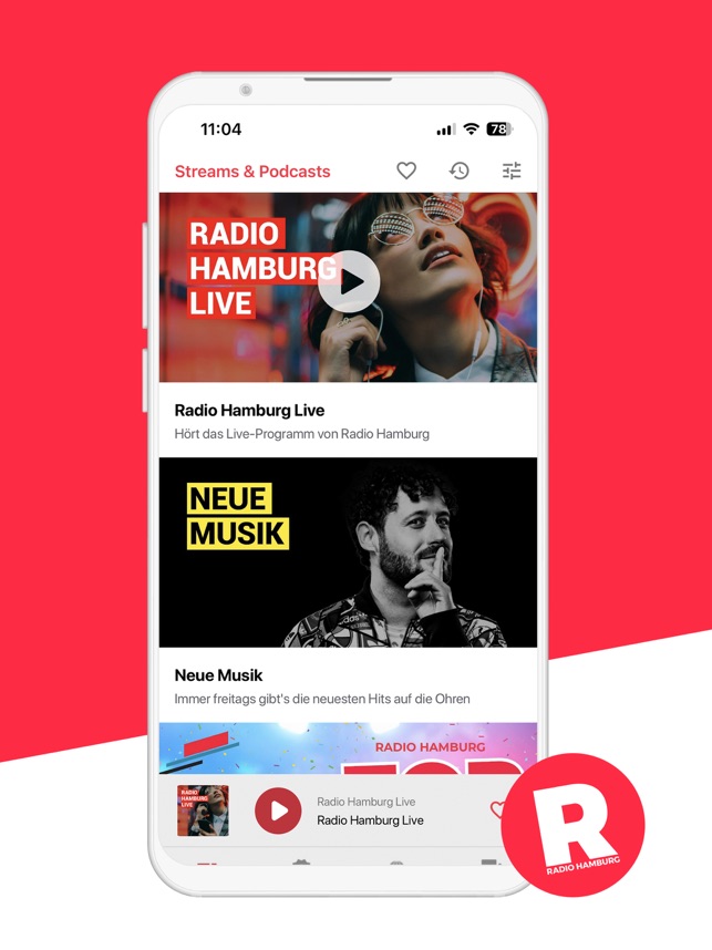 Radio Hamburg im App Store