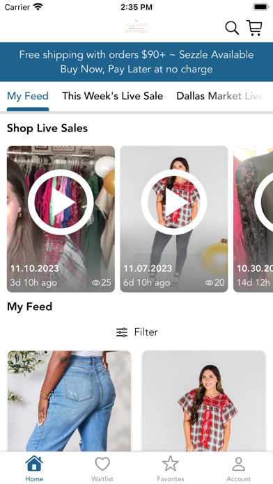 Simply Polished Boutique Screenshot