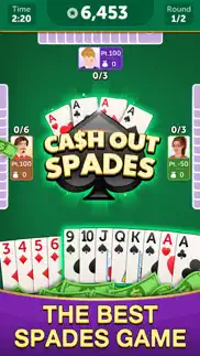 spades cash 2: real money game iphone screenshot 1