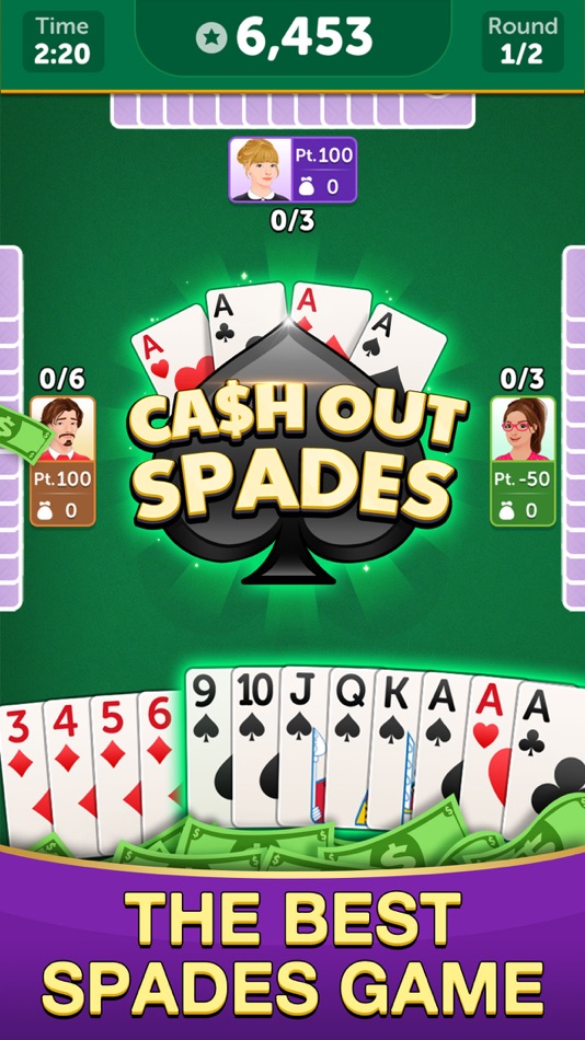 Spades Cash 2: Real Money Game - 1.0.3 - (iOS)