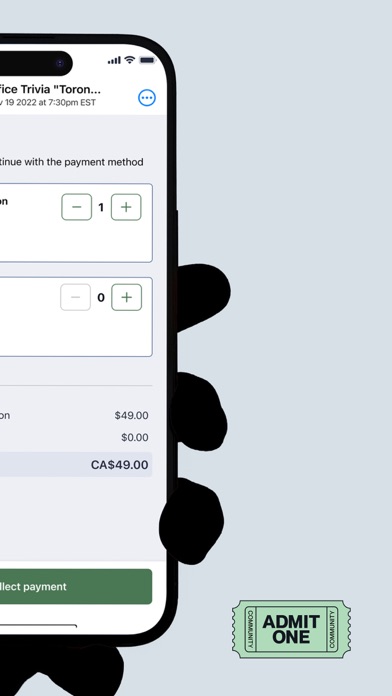 AdmitONE Screenshot