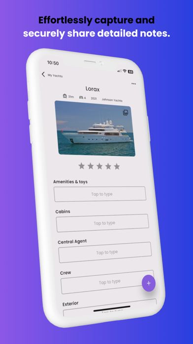 YachtNoter Screenshot