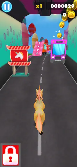 Game screenshot Unicorn Run Pony Game apk
