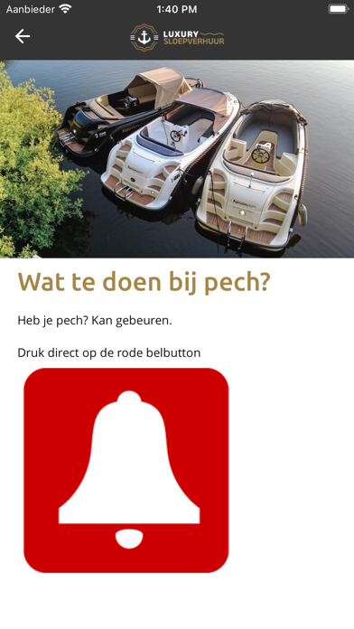 Luxury Sloepverhuur Screenshot