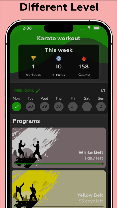 Karate Workout - Master Karate Screenshot
