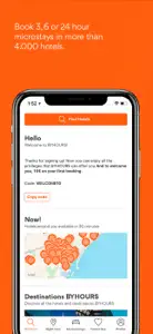 BYHOURS: Hotel Microstays screenshot #1 for iPhone