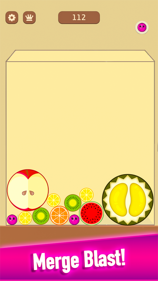 #4. Watermelon Fruit Merge Game (iOS) 由: Muhammad Anjum Rasheed