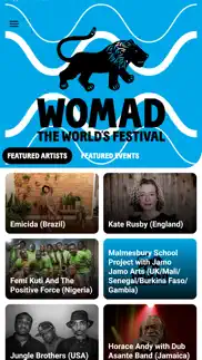 womad festival 2023 iphone screenshot 1