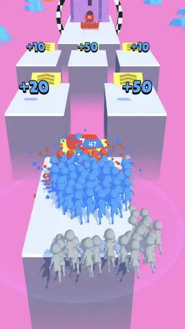 Game screenshot Jumping Crowd! apk