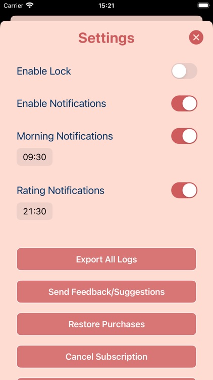 Me-Log: Simple Journaling screenshot-5