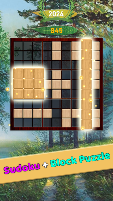 Wooden 99: Sudoku Block Puzzle Screenshot