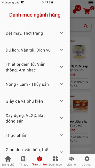 Trà Vinh Trade Screenshot