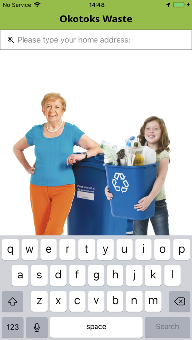 Okotoks Waste Screenshot