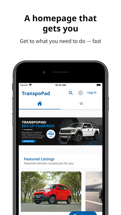 Transpopad: Buy & Rent Cars Screenshot