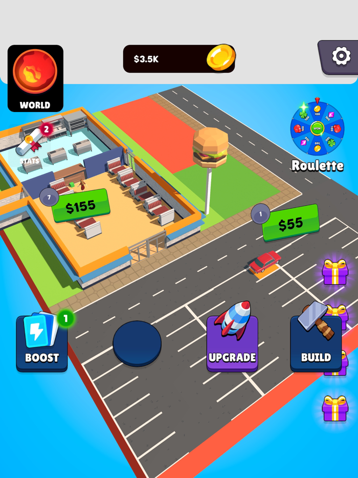 Tycoon Burger Empire Idle