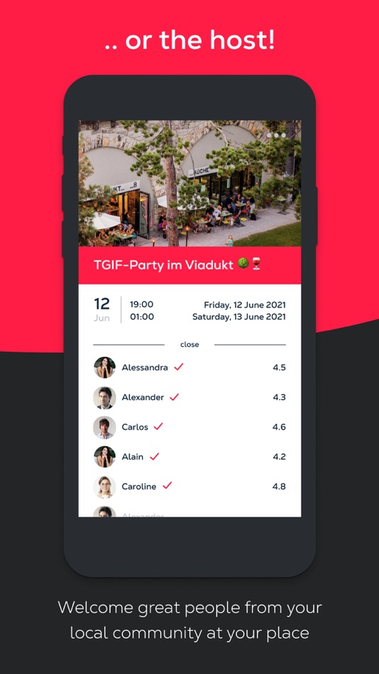 #3. Invite - Party Around You (iOS) 由: Invite app