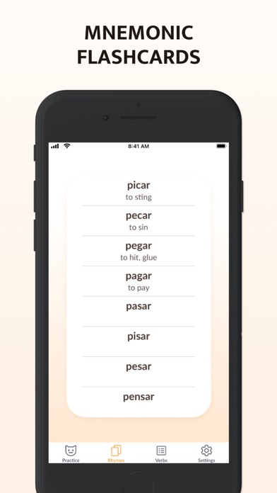 Screenshot #3 pour ConjuGato – Spanish Verbs