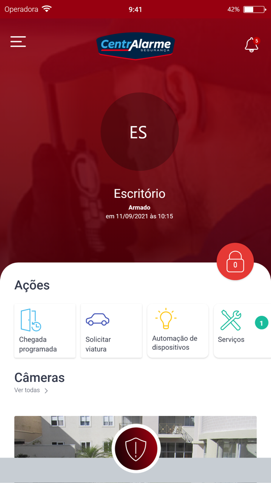 #1. Centralarme 24h (iOS) By: Khronos