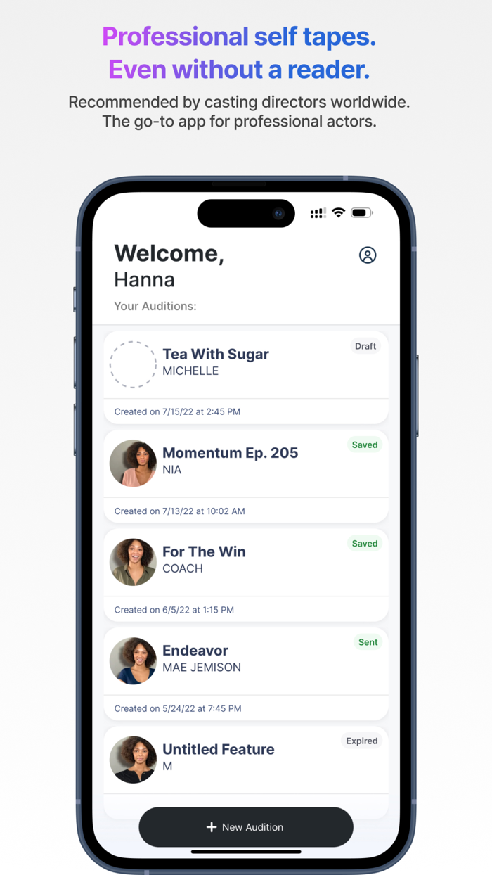 Slatable - Audition App