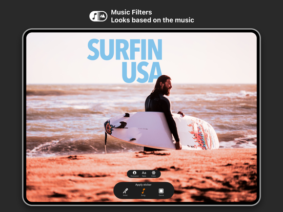 Bright Filters iPad screenshot 6 - Photo & Video app