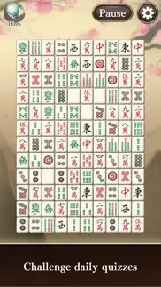 mahjong puzzle shisensho iphone screenshot 2