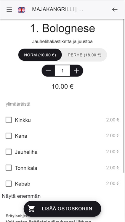 Ravintola Kotola Buffet