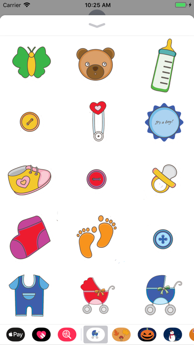 Baby Items - Stickers & emoji Screenshot