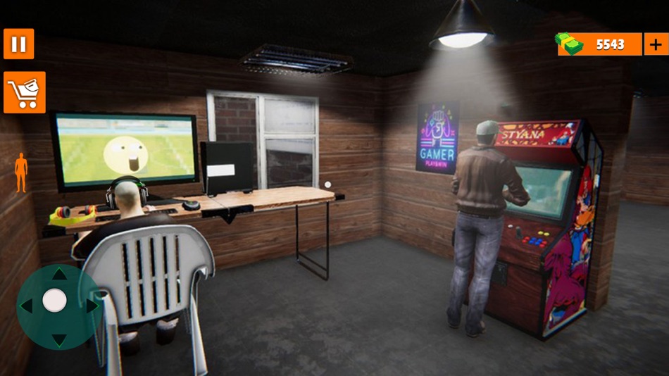 #4. PC Gaming Cafe simulator (iOS) By: Muhammad Rashid